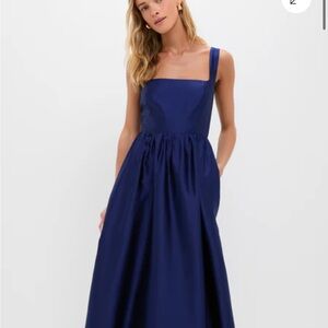 NWT Tuckernuck Esme Navy Sleeveless Dress
